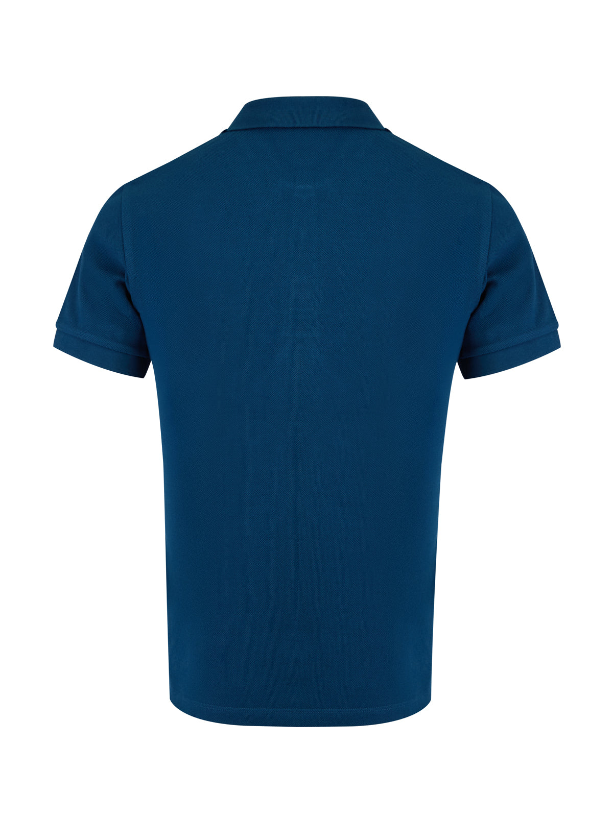 Burberry Deep Teal Blue Cotton Collared Polo Shirt