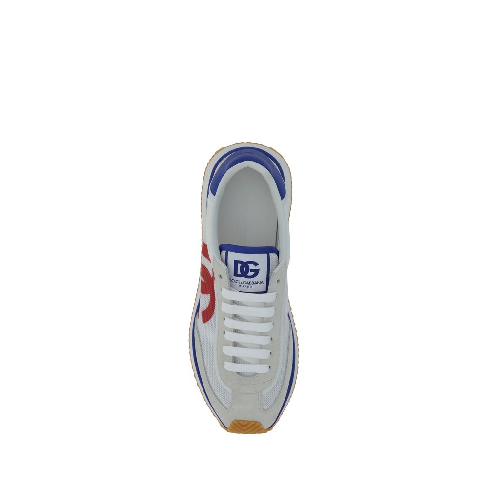 Dolce & Gabbana Multicolor Rubber Low Top Sneakers