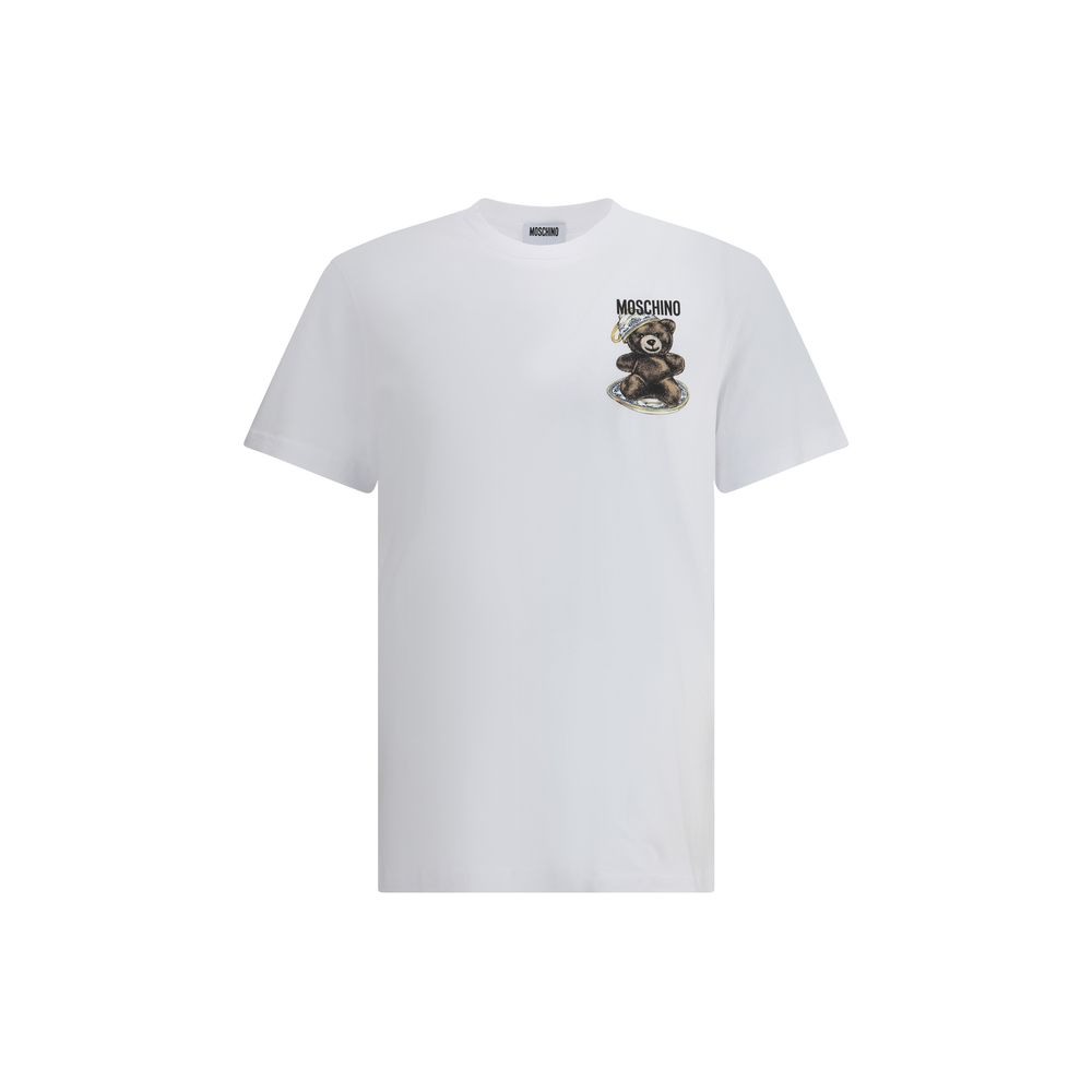 Moschino White Cotton T-Shirt