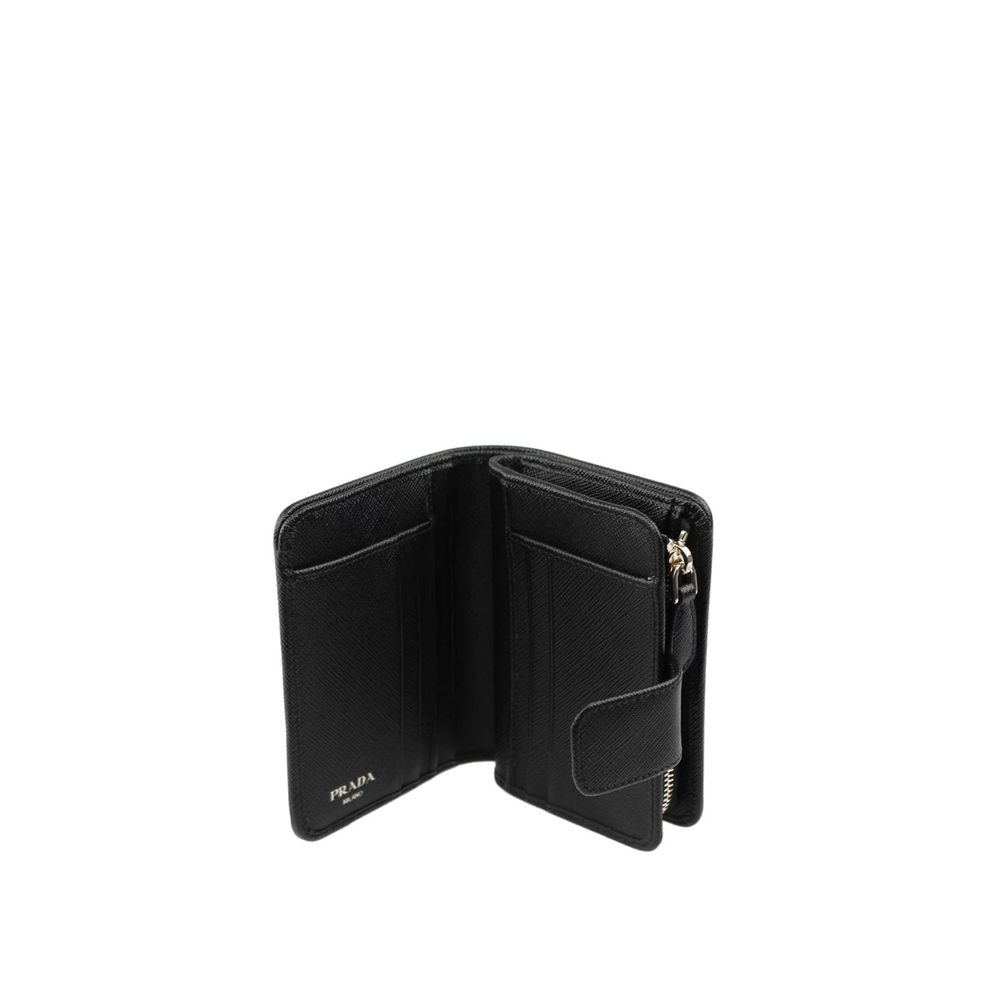Prada Black Nylon Wallet