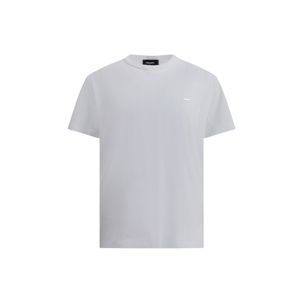Dsquared² White Cotton T-Shirt