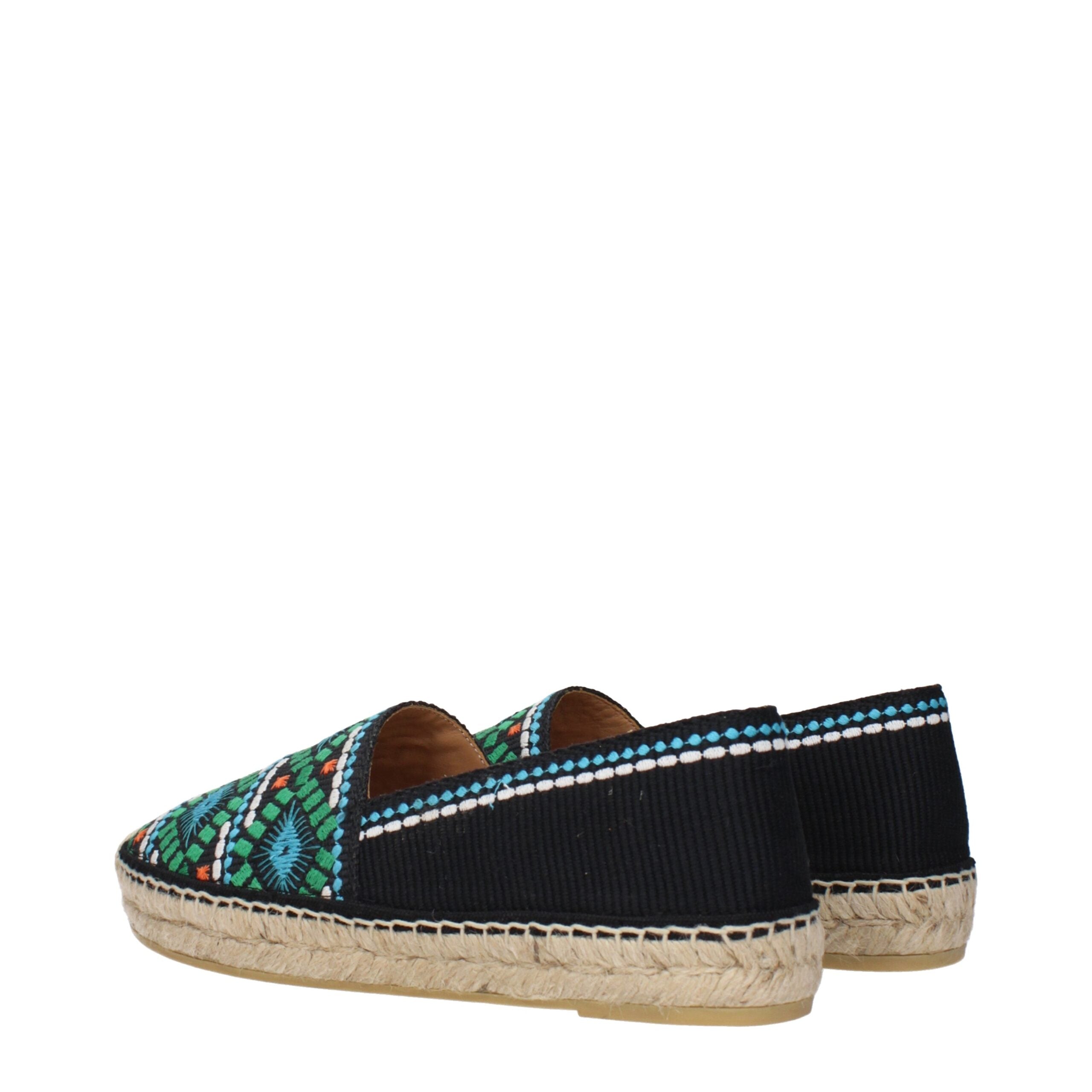 Prada Black Fabric Espadrilles