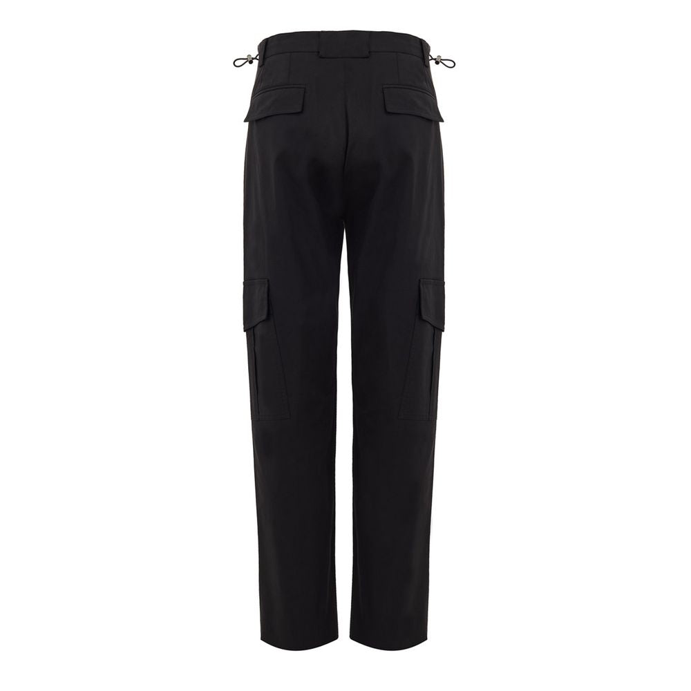 Dolce & Gabbana Black Cotton Cargo Pant