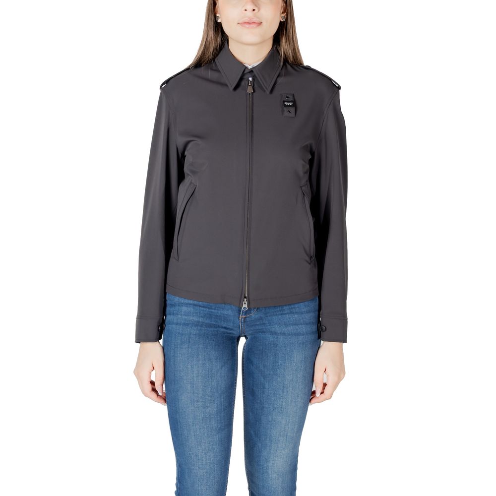 Blauer Black Polyamide Jackets & Coat