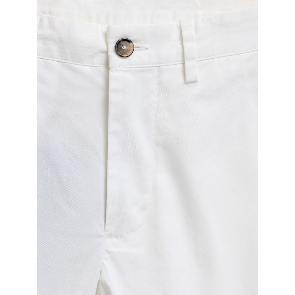 Dolce &amp; Gabbana White Cotton Bermuda