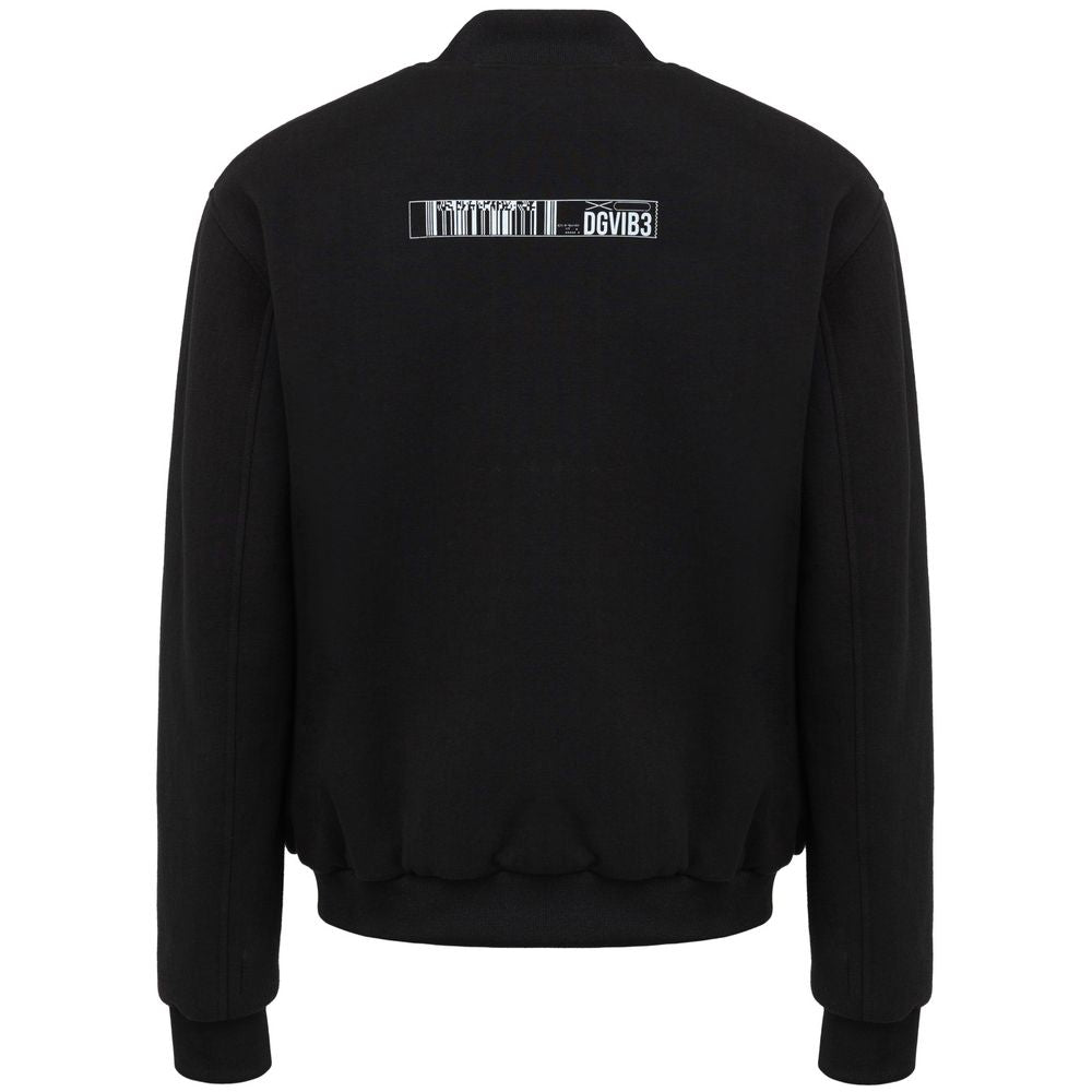 Dolce &amp; Gabbana Black Viscose Jackets &amp; Coat