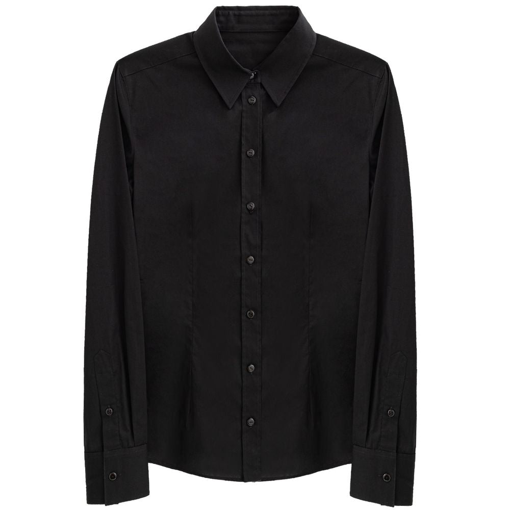 Dolce &amp; Gabbana Black Cotton Shirt