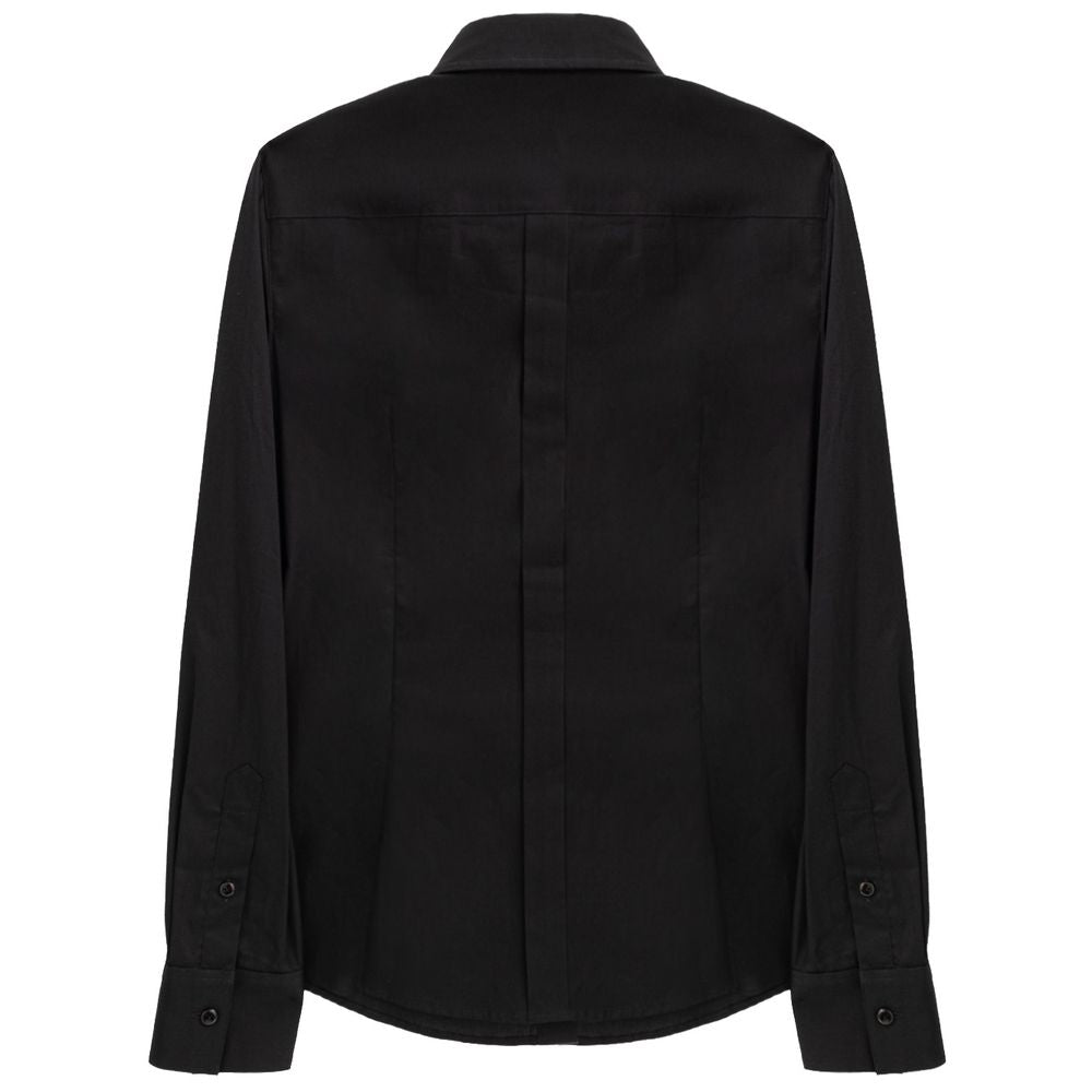 Dolce &amp; Gabbana Black Cotton Shirt