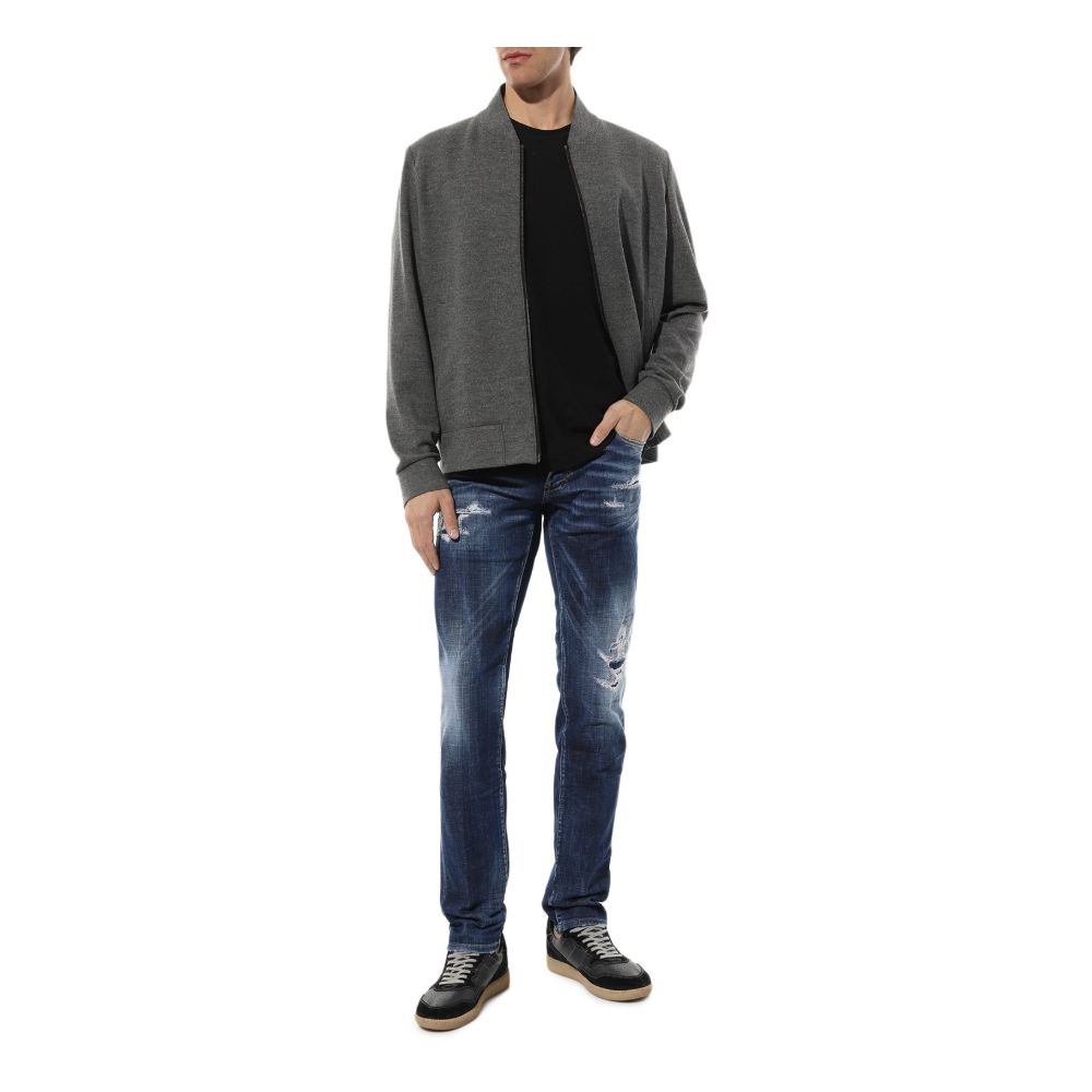 Dsquared² Blue Cotton Jeans &amp; Pant