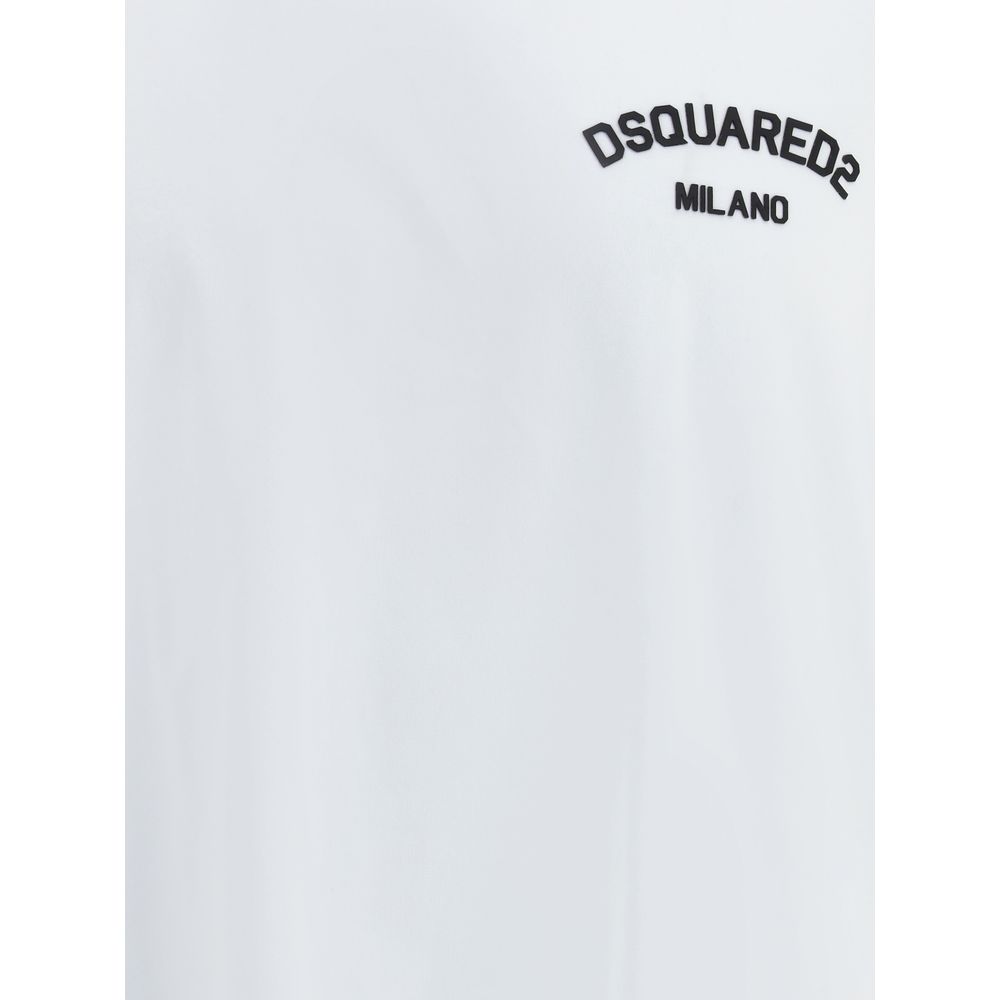 Dsquared² White Cotton T-Shirt