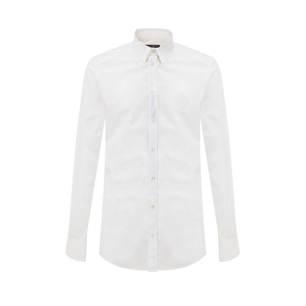 Dolce &amp; Gabbana White Cotton Shirt