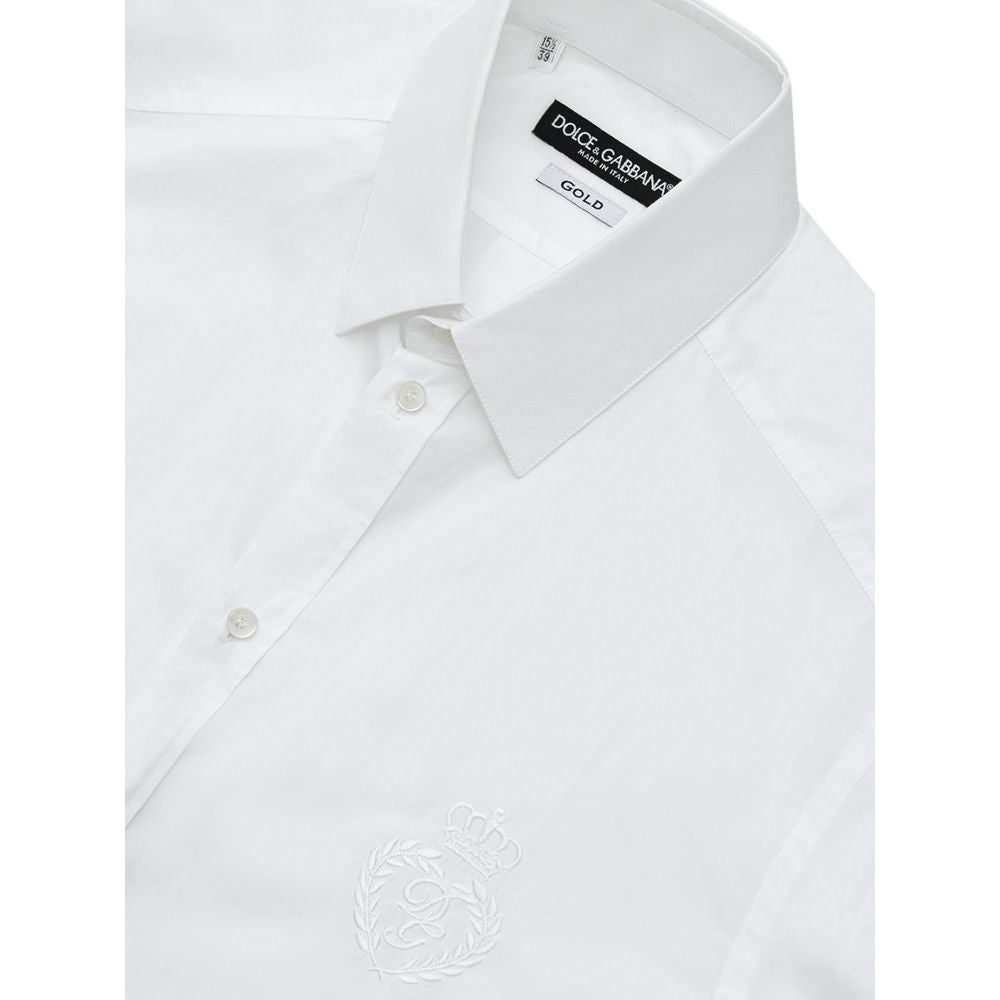 Dolce &amp; Gabbana White Cotton Shirt