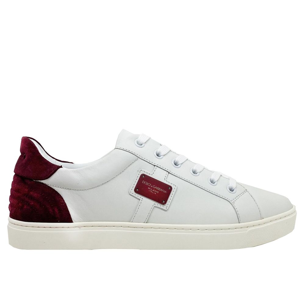 Dolce &amp; Gabbana Logo Leather Sneakers