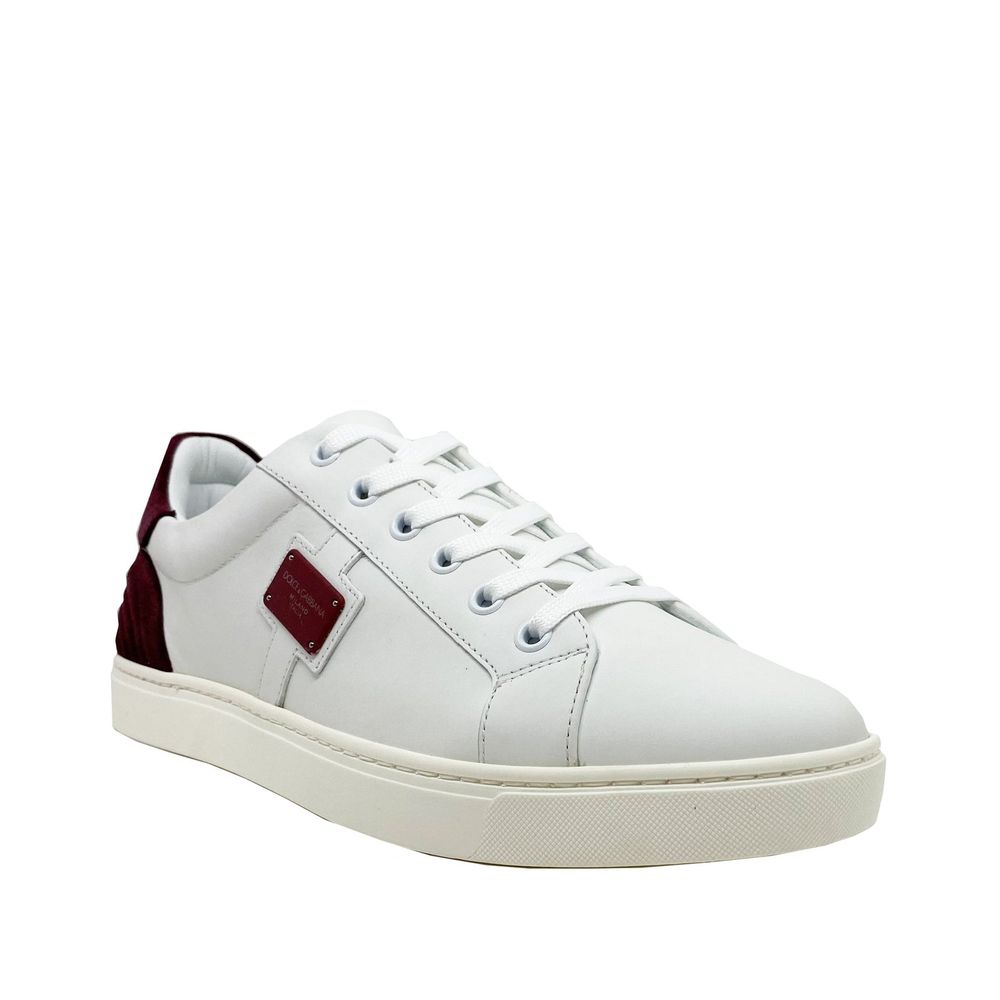 Dolce &amp; Gabbana Logo Leather Sneakers