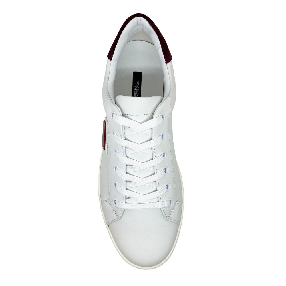 Dolce &amp; Gabbana Logo Leather Sneakers