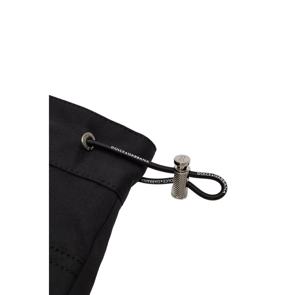 Dolce &amp; Gabbana Black Cotton Cargo Pant