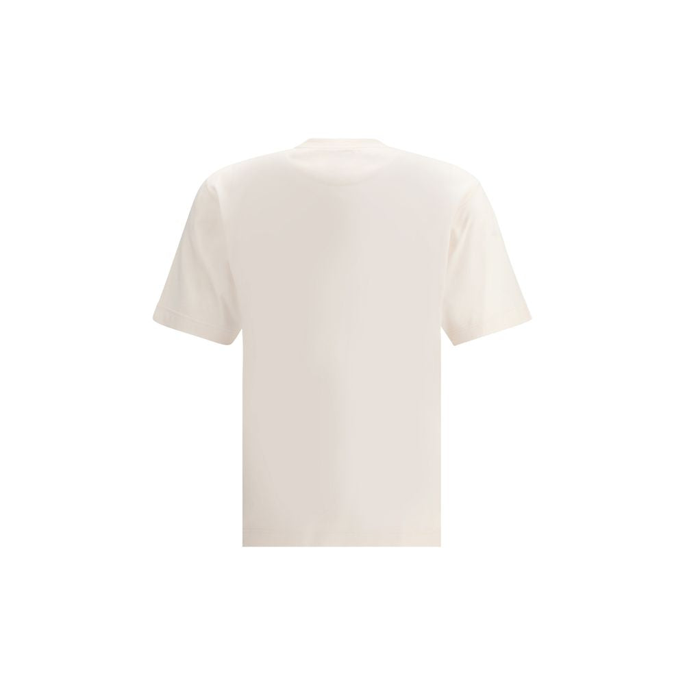 Fendi White Cotton T-Shirt