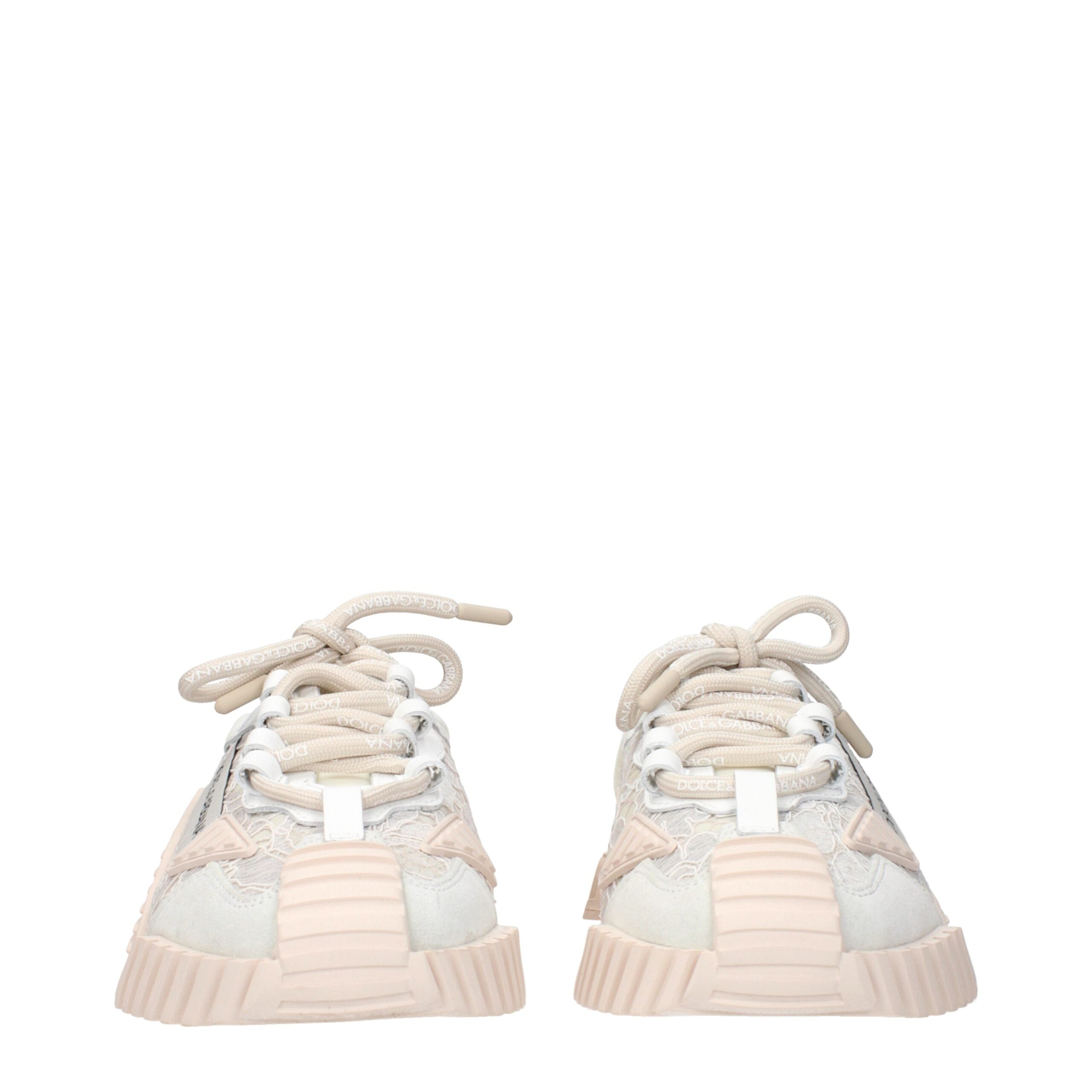 Dolce & Gabbana Gray Fabric Sneakers